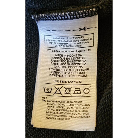 Women's Adidas Originals Lakers Sweatshirt Size US M (Oversized) Sleeves Removed - Picture 9 of 10